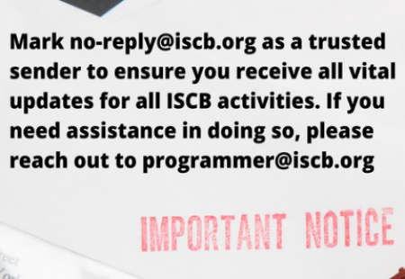 Allowlist no-reply@iscb.org